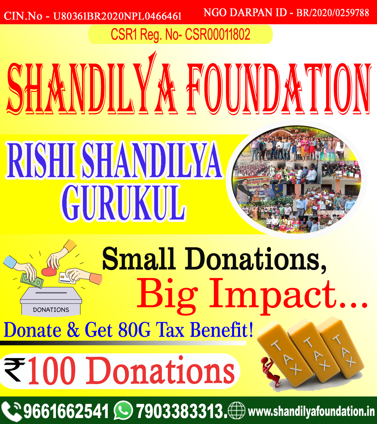 donate gurukul